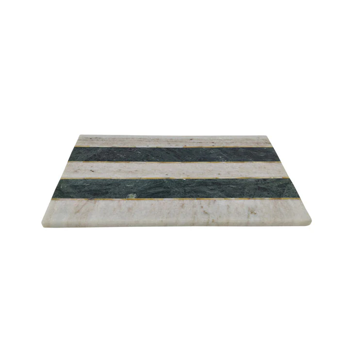 Aurora Striped Rectangur Platter