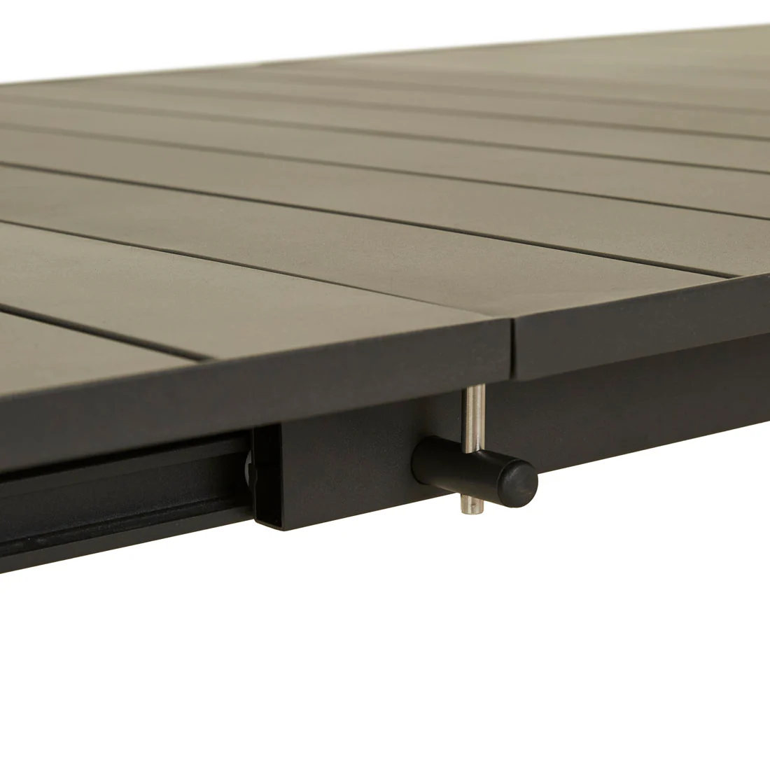 Pier Curve Slatted Extension Dining Table - Image 11