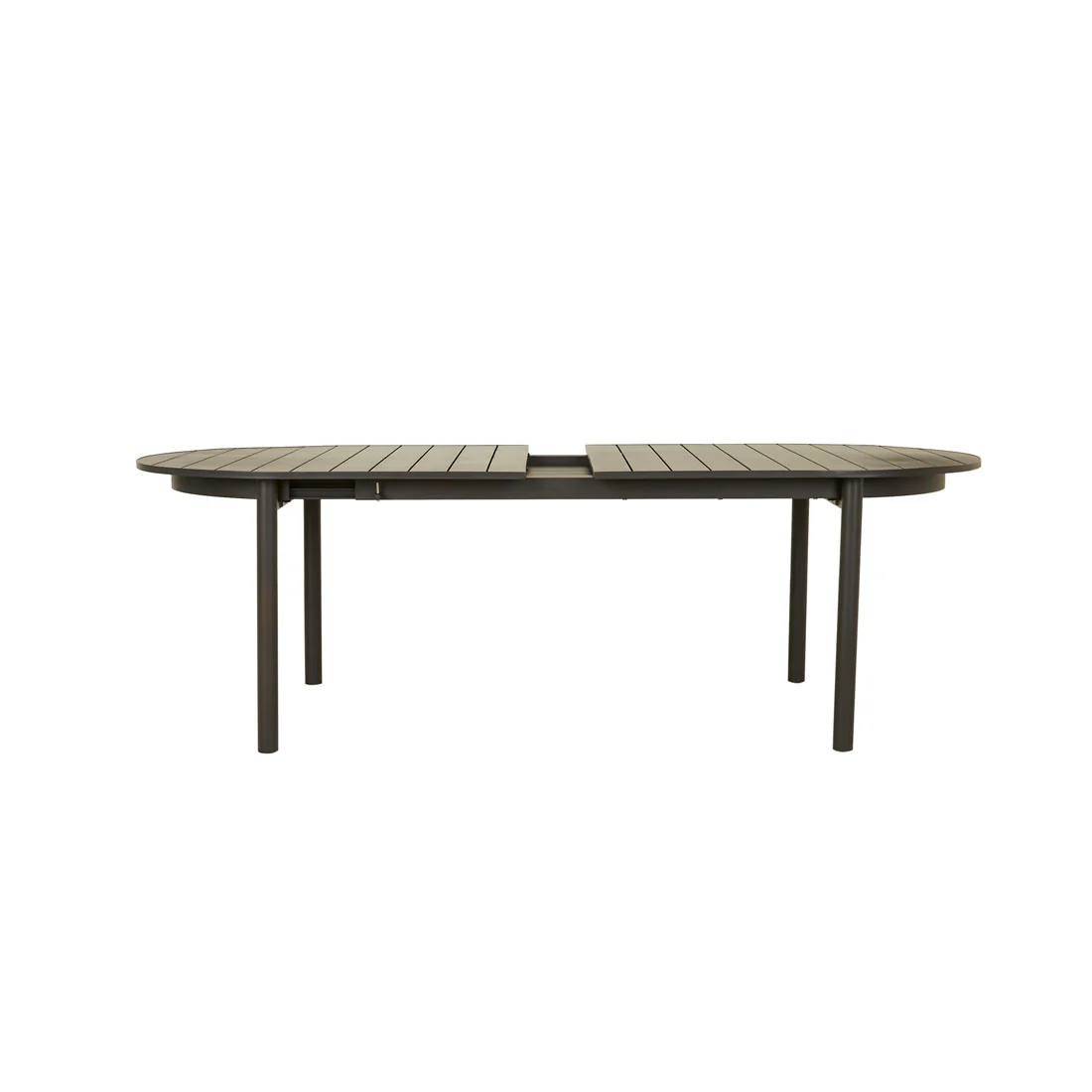Pier Curve Slatted Extension Dining Table - Image 3